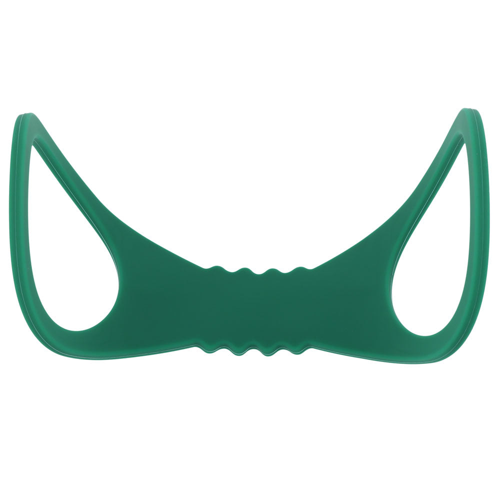 Sex & Mischief Indica Large Silicone Cuffs - Green Large Restraints-SS10220