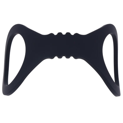 Sex & Mischief Shadow Small Silicone Cuffs - Black Small Restraints-SS10227