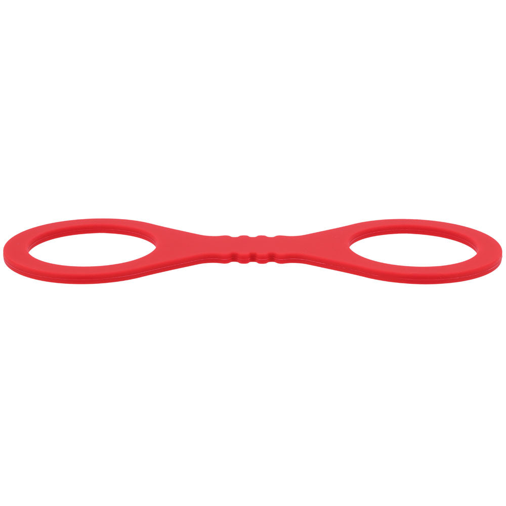 Sex & Mischief Amor Small Silicone Cuffs - Red Small Restraints-SS10229