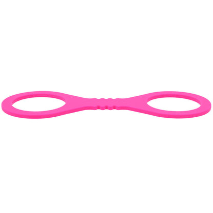 Sex & Mischief Small Hot Pink Silicone Cuffs - Hot Pink Small Restraints-SS10233