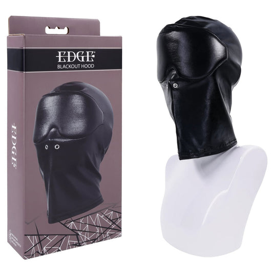 EDGE Blackout Hood - Black Hood Mask - SS98051