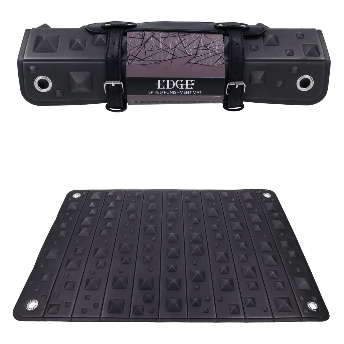 EDGE Spiked Punishment Mat - Black Sensory Play Mat - SS98067