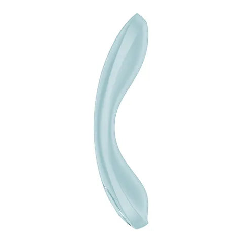 Satisfyer G-Spot Wave 2 - Ice Blue 23.6 cm USB Rechargeable Flicking Tip Vibrator