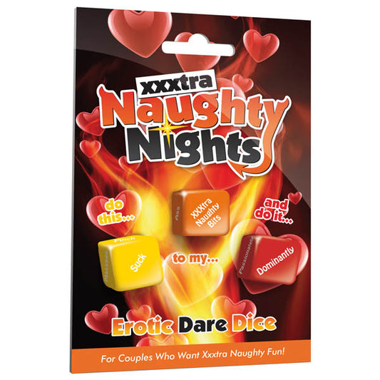 Naughty Nights Erotic Dare Dice - Lovers Dice Game-USNNDXXX