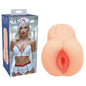 XKIN PinUp Girls - Tiffany Throatcheck - Flesh 12 cm Vagina Stroker - XKN002FLE
