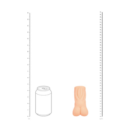 XKIN PinUp Girls - Tiffany Throatcheck - Flesh 12 cm Vagina Stroker - XKN002FLE