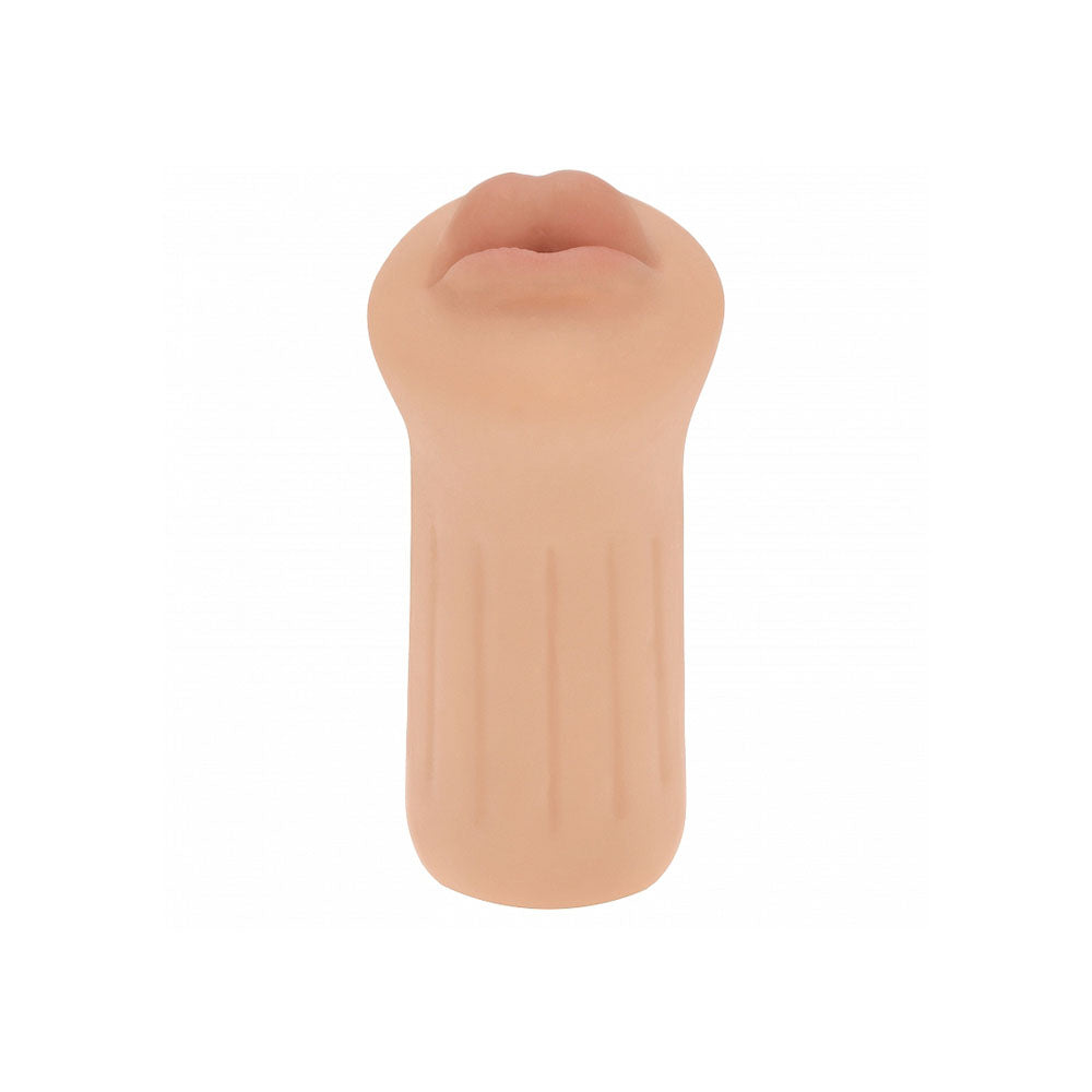 XKIN Raw - The Grip - Flesh 12 cm Mouth Stroker - XKN003FLE