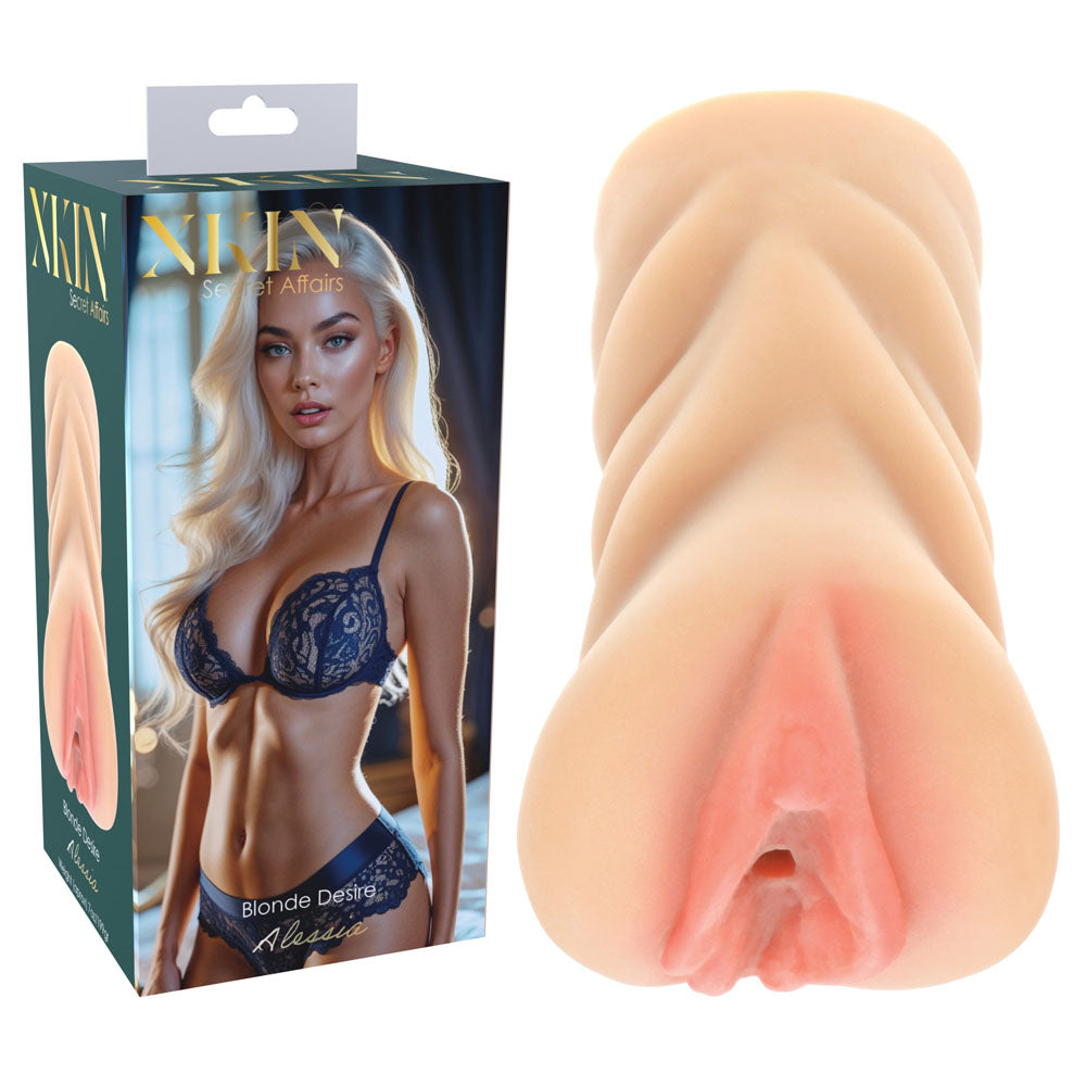 XKIN Secret Affairs - Alessia - Flesh 12 cm Vagina Stroker - XKN004FLE