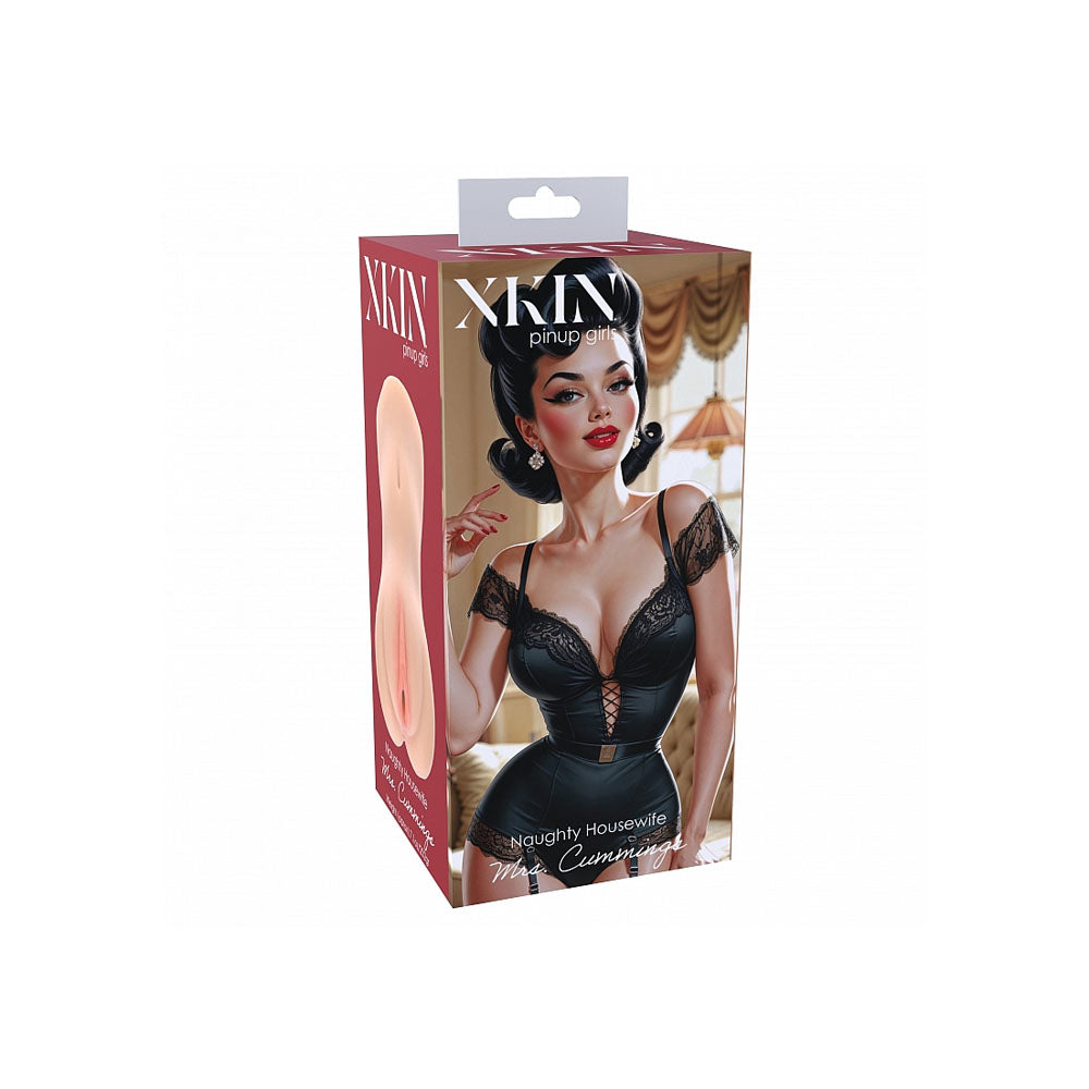 XKIN Pinup Girls - Misty Muffburner - Flesh 12 cm Vagina Stroker - XKN007FLE
