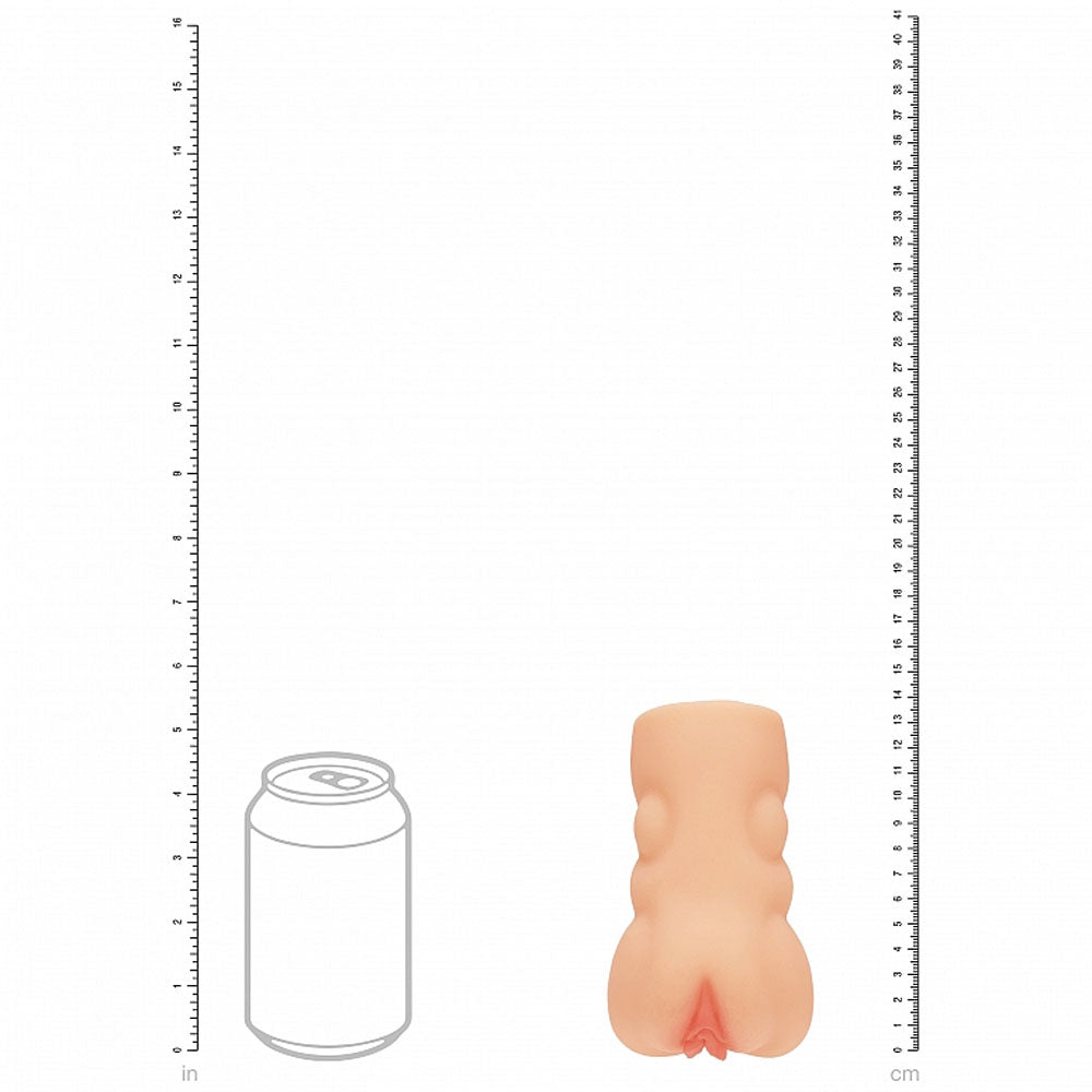 XKIN Raw - Pure Stretch - Flesh - Flesh 14 cm Vagina Stroker - XKN017FLE