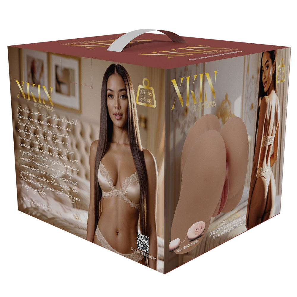 XKIN Bodyforms - Lux Arden - Tan Doggy-Style Torso Masturbator - XKN022TAN