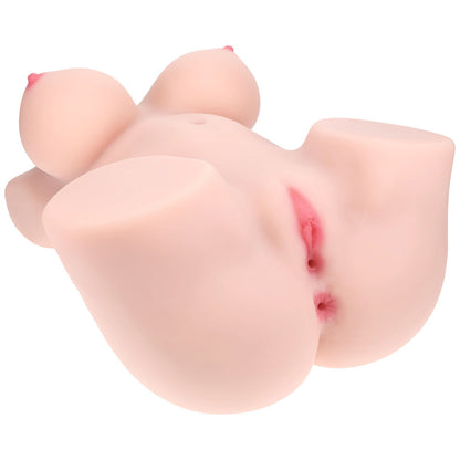 XKIN Bodyforms - Aveline Luxe - Flesh Lifelike Mini Torso Masturbator - XKN029FLE