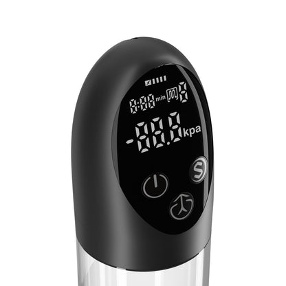 LuvPump Smart Penis Pump - Clear USB Rechargeable Automatic Penis Pump - ZD-07-09