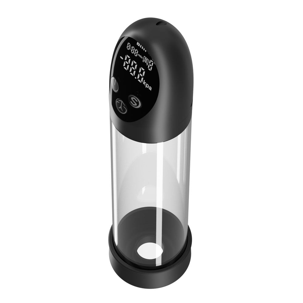 LuvPump Smart Penis Pump - Clear USB Rechargeable Automatic Penis Pump - ZD-07-09