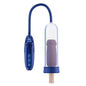 LuvPump Bathfun Pro Smart Aqua Penis Pump - Blue USB Rechargeable Waterproof Automatic Penis Pump - ZD-60-F