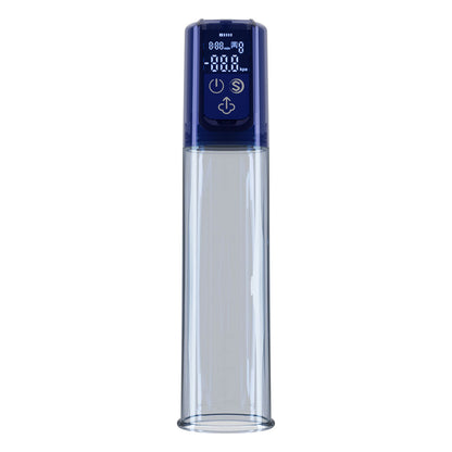 LuvPump Bathfun Smart Aqua Penis Pump - Blue USB-C Rechargeable Waterproof Automatic Penis Pump - ZD-65
