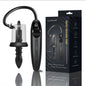 LuvPump RosCup Pro Smart Rosebud Pump - Black USB Rechargeable Anal Pump with Vibrating Probe - ZD-90-Z-P0
