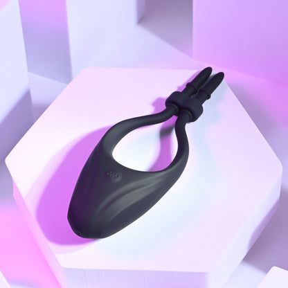 Zero Tolerance Perfect Fit - Black USB Rechargeable Vibrating Cock Ring