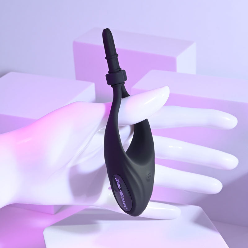 Zero Tolerance Perfect Fit - Black USB Rechargeable Vibrating Cock Ring