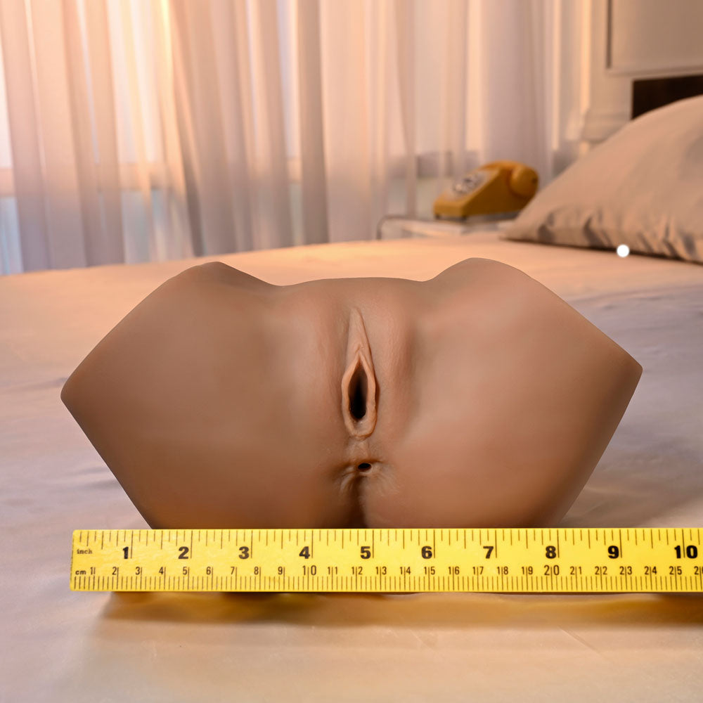 Zero Tolerance SQUIRT FOR ME CHANELL HEART - Brown USB Rechargeable Squirting Masturbator - ZE-RS-7692-2